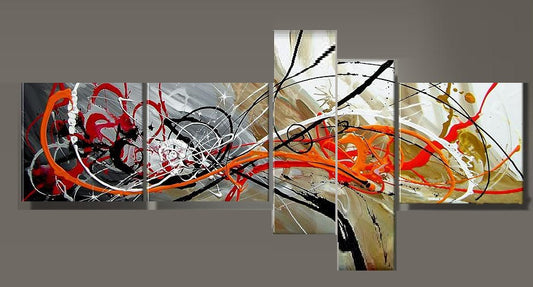 Grand tableau Moderne Abstrait Stellar Fashion Ejrac